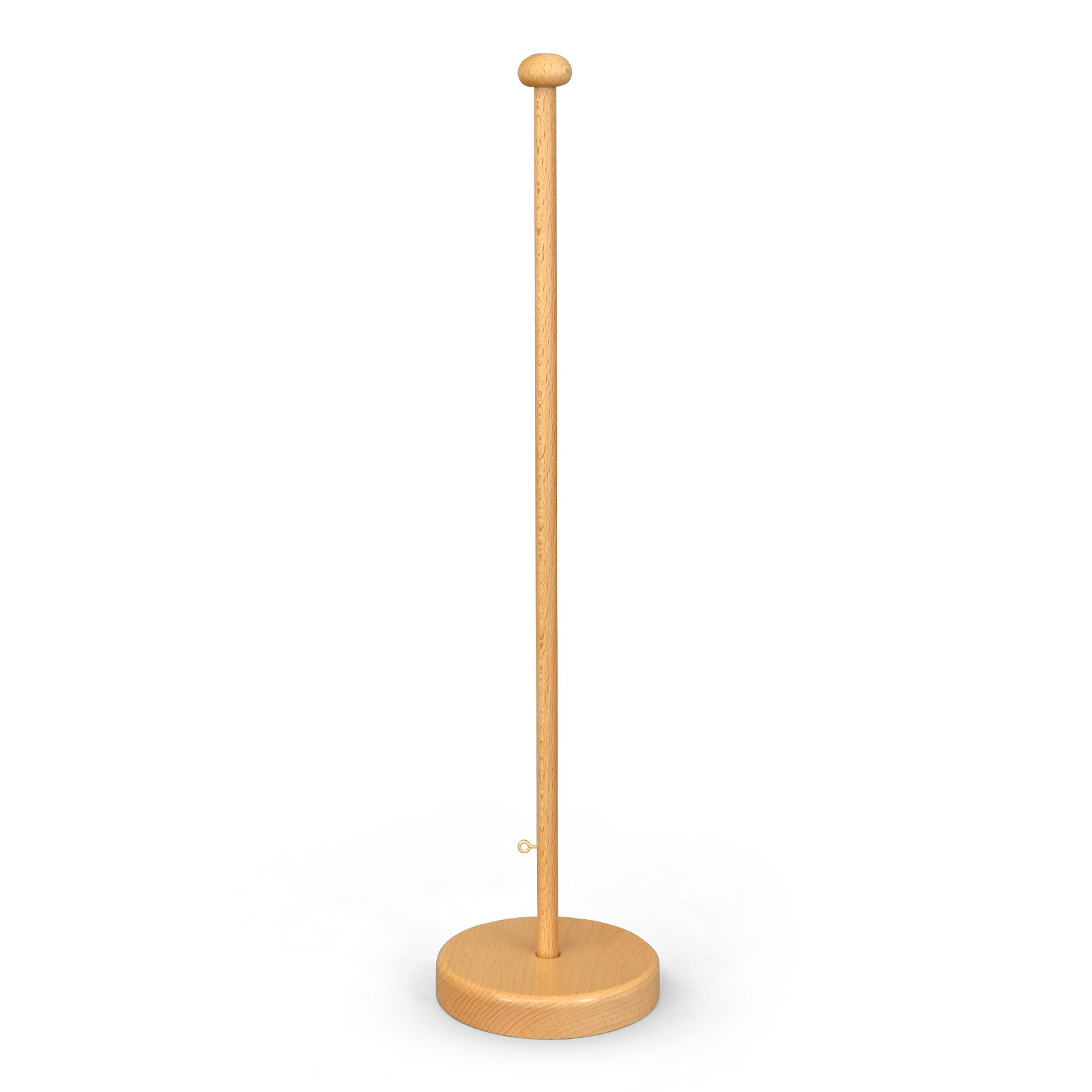 Support drapeau de table – bois, assiette plate, hauteur 42 cm