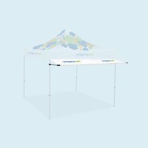Auvent pour tentes pliables Basic et Select - imprimé