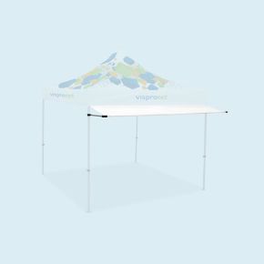 Auvent pour tentes pliables Basic et Select - blanc, sans impression
