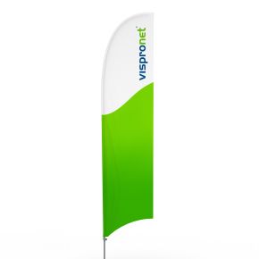 Bowflag® / Oriflamme à bord inférieur concave