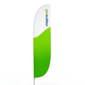 Bowflag® / Oriflamme à bord inférieur convexe