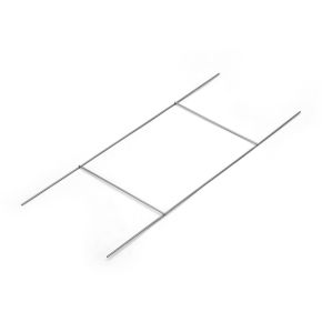 Structure en fil de fer H - pour panneau de jardin