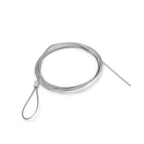 Câble acier inox ø 1,5 mm, avec 1 boucle
