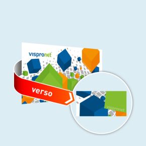 Banderole bâche PVC Basic – format paysage, impression recto-verso