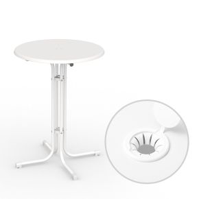 Table haute ø 80 cm