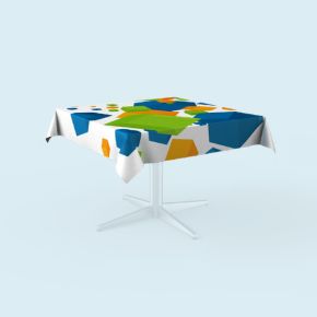 Nappe essuyable, carré