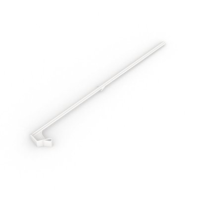 Support de drapeau de voiture, longueur 43 cm, lot de 5 pcs