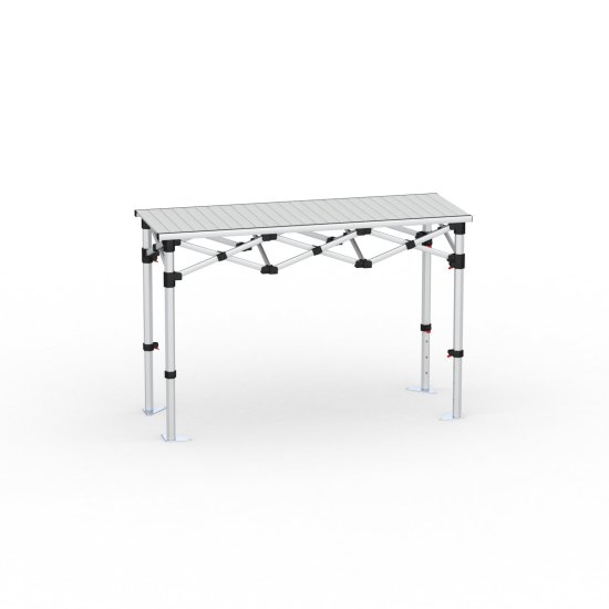 Table pliante en aluminium, 150&nbsp;x&nbsp;55 cm