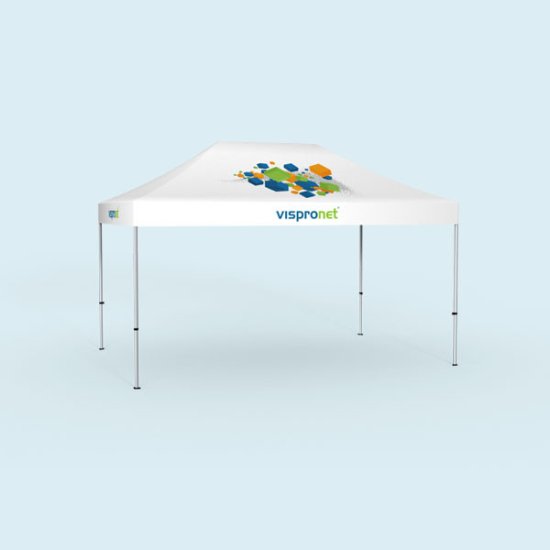 Pavillon pliable Select 3 x 4,5 m, imprimé - sans cloisons