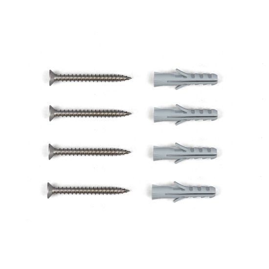 Kit de vis et chevilles 4 x 45 mm, par 4