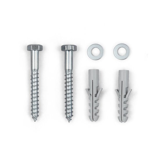 Kit de vis et chevilles 8 x 70 mm, par deux