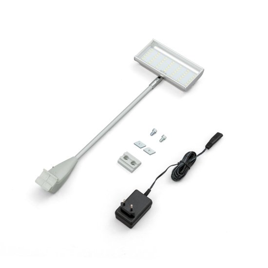 Spot LED Alu pour Q-Frame®, couleur argent