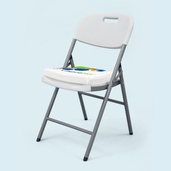 Coussin, carré - pour chaise pliante