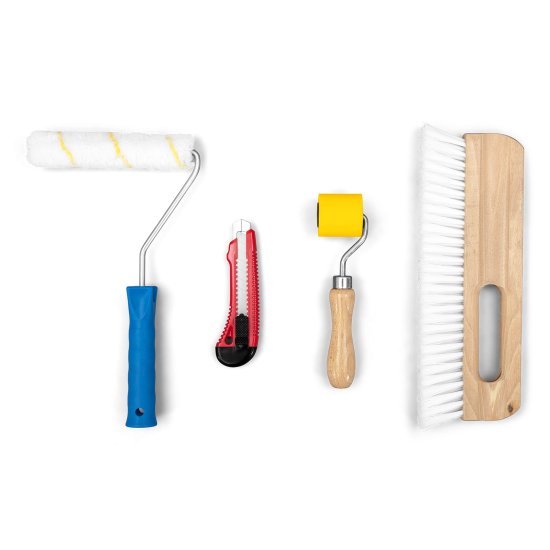 Kit d’outils pour la pose de papier peint
