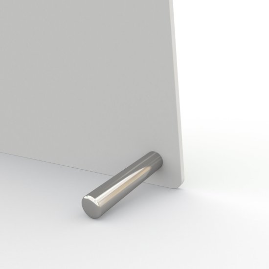 Pieds en acier inoxydable, lot de 2, pour photo sur support