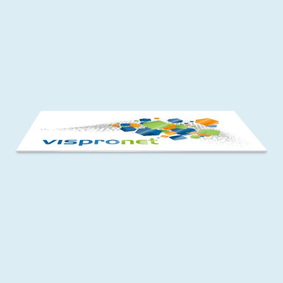 Plaque de protection - table rectangulaire, avec impression