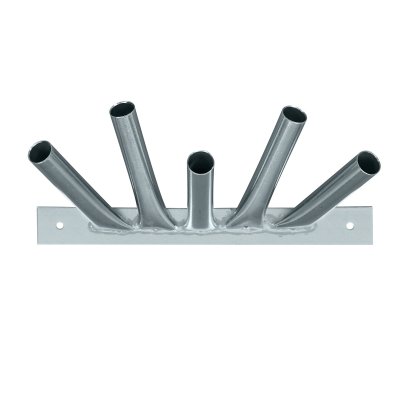 Support mural - quintuple, ø 15 mm