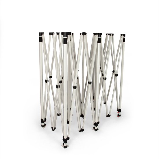 Structure pavillon pliant / tente pliable Basic 3 x 6 m