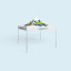 Pavillon pliable Select + 1 barre transversale pour cloison mi-hauteur
