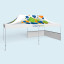 Pavillon Select et 2 cloisons mi-hauteur pour former un comptoir d'angle