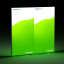 Mur d'exposition Lightbox pliable 200 x 200 cm