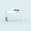 Pavillon pliable Select, ici avec 1 cloison mi-hauteur