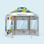Pavillon pliant avec 4 cloisons à fenêtres panoramiques