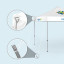 Pavillon pliable avec le kit d'ancrage Select 30 (accessoire en option)