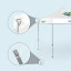 Pavillon pliable Select avec kit d'ancrage/ haubanage (en option)