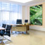 Impression sur toile tendue - décoration XL dans un bureau