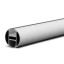 Profilé aluminium ø 30 mm pour imprimé avec jonc PVC