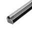 Rail clic-clac en aluminium, dispositif anti glisse