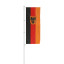 Sonderfahnen: Fahne im Hochformat, für Ausleger, Bundesdienstflagge