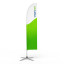 Bowflag® Basic, inclus pied en croix ø 100 cm / 17 kg avec rotateur et ressort