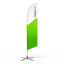 Bowflag® Basic, inclus pied en croix ø 100 cm / 17 kg avec rotateur et ressort