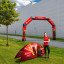 Halfmoon Banner & Arche gonflable Air – parfaits pour événements sportifs
