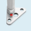 Pieds robustes et stables en aluminium