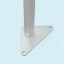Pieds robustes et stables en aluminium