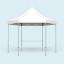 Pavillon pliable Select Hexagon + 1 barre transversale pr cloison mi-hauteur