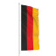 Nationalfahnen: Fahne im Hochformat, Deutschland