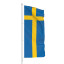 Nationalfahnen: Fahne im Hochformat, Schweden