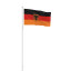 Drapeau du service fédéral au format vertical avec présentoir de drapeaux Basic