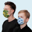 Masques à plis disponibles en tailles pour adultes et enfants