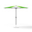 Petit parasol avec manivelle, ø 300 cm, sans voalnt, structure anthracite
