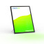 Cadre pour affiche LED A2 - A4, utilisable avec des pieds de support sur tables et comptoirs