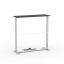 Comptoir d'exposition Lightbox pliable, structure sans revêtement