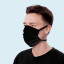 Masque à plis en 100 % coton - s'adapte à la forme du visage