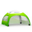 Tente gonflable Air 5 x 5 m avec 1 cloison pleine + 2 avec fenêtres panoramiques