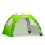 Tente gonflable Air 4 x 4 m avec 1 cloison pleine + 2 avec fenêtres panoramiques