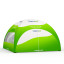 Tente gonflable Air 6 x 6 m avec 3 parois avec fenêtres et 1 entrée par zip